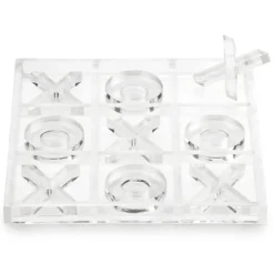 Z Gallerie Acrylic Tic Tac Toe> Games | Décor Sale