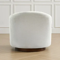 Z Gallerie Adrian Swivel Chair - Ivory><noscript><img width=