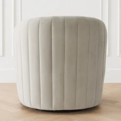 Z Gallerie Aria Channeled Swivel Chair><noscript><img width=
