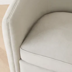 Z Gallerie Aria Channeled Swivel Chair><noscript><img width=