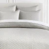 Z Gallerie Avalon Bedding - Silver> Textured Bedding | Solid Bedding