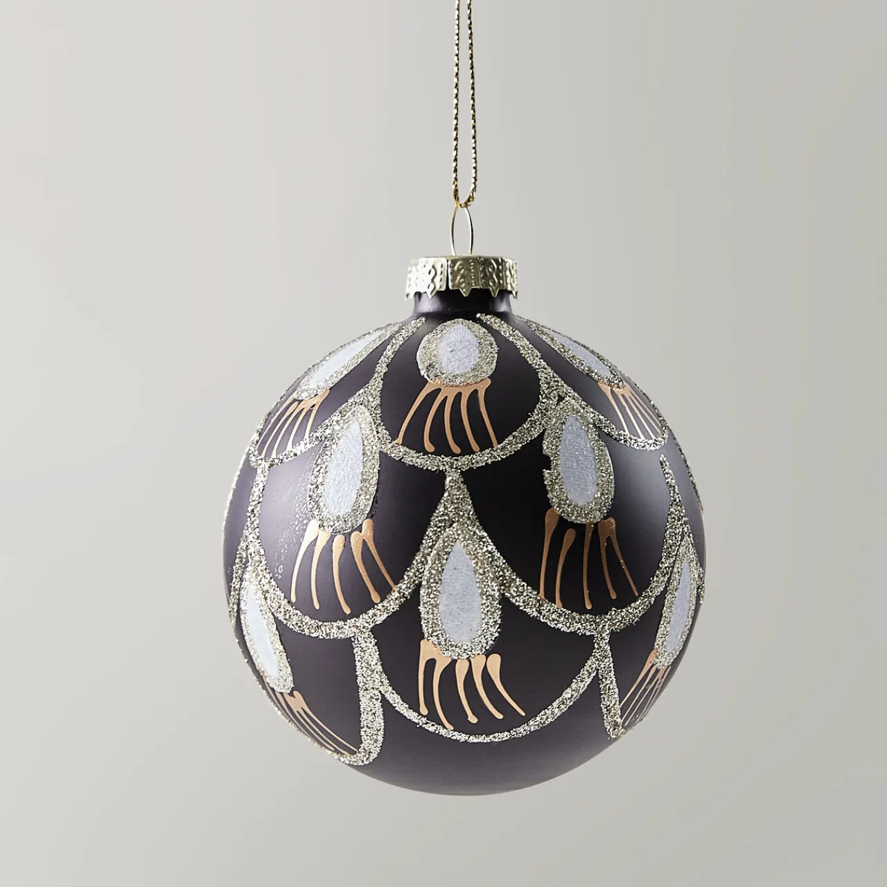 Z Gallerie Balck Deco Ornament- Set of 4> Ornaments | Décor Sale