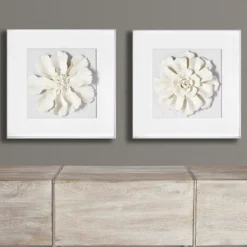 Z Gallerie Bisque Flower 1 And 2><noscript><img width=