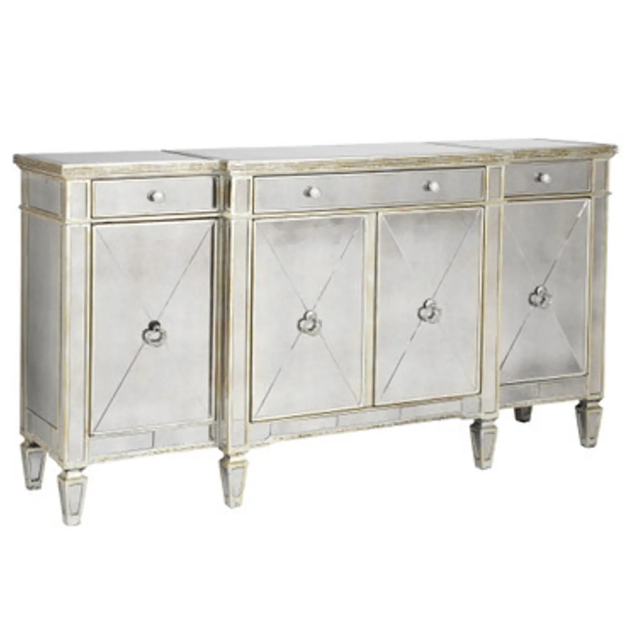Z Gallerie Borghese Mirrored Buffet> Buffet & Sideboard