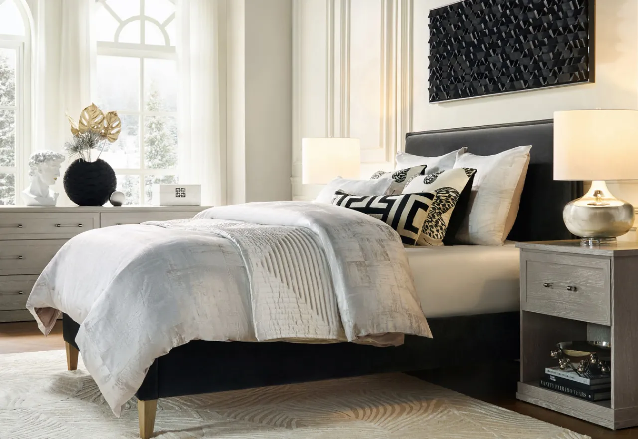 Z Gallerie Butterfly Pillow 22"- Black/Ivory> Textile Sale | New Pillows