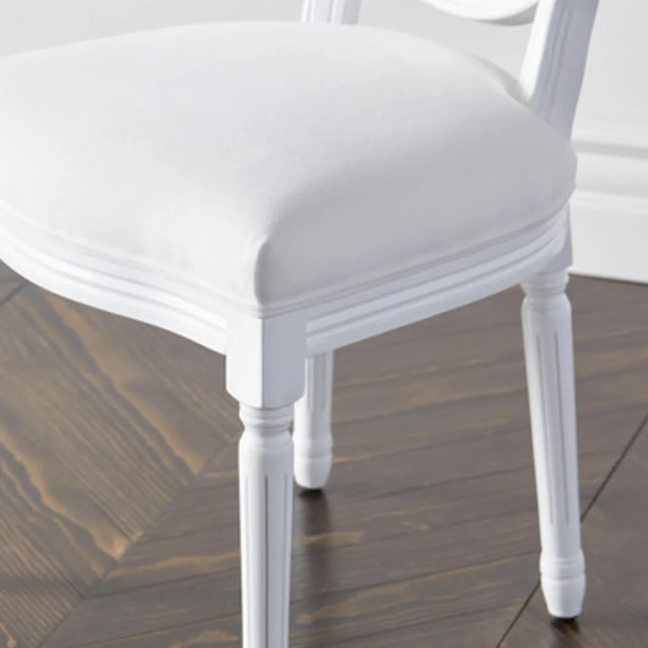 Z Gallerie Camille Dining Chair - High Gloss White> Dining Chairs