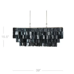 Z Gallerie Capiz Chandelier><noscript><img width=