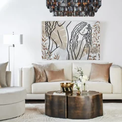 Z Gallerie Capiz Chandelier><noscript><img width=