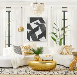 Z Gallerie Capiz Chandelier><noscript><img width=