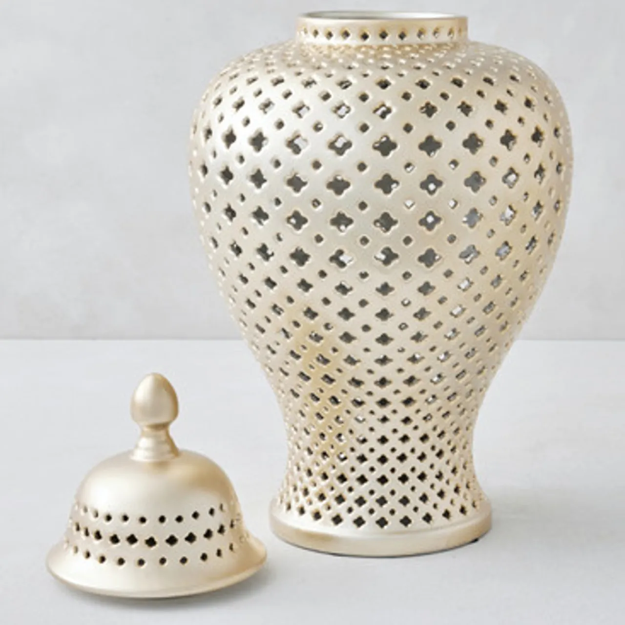 Z Gallerie Ceramic Filigree Jar> Home Decor | Décor Sale