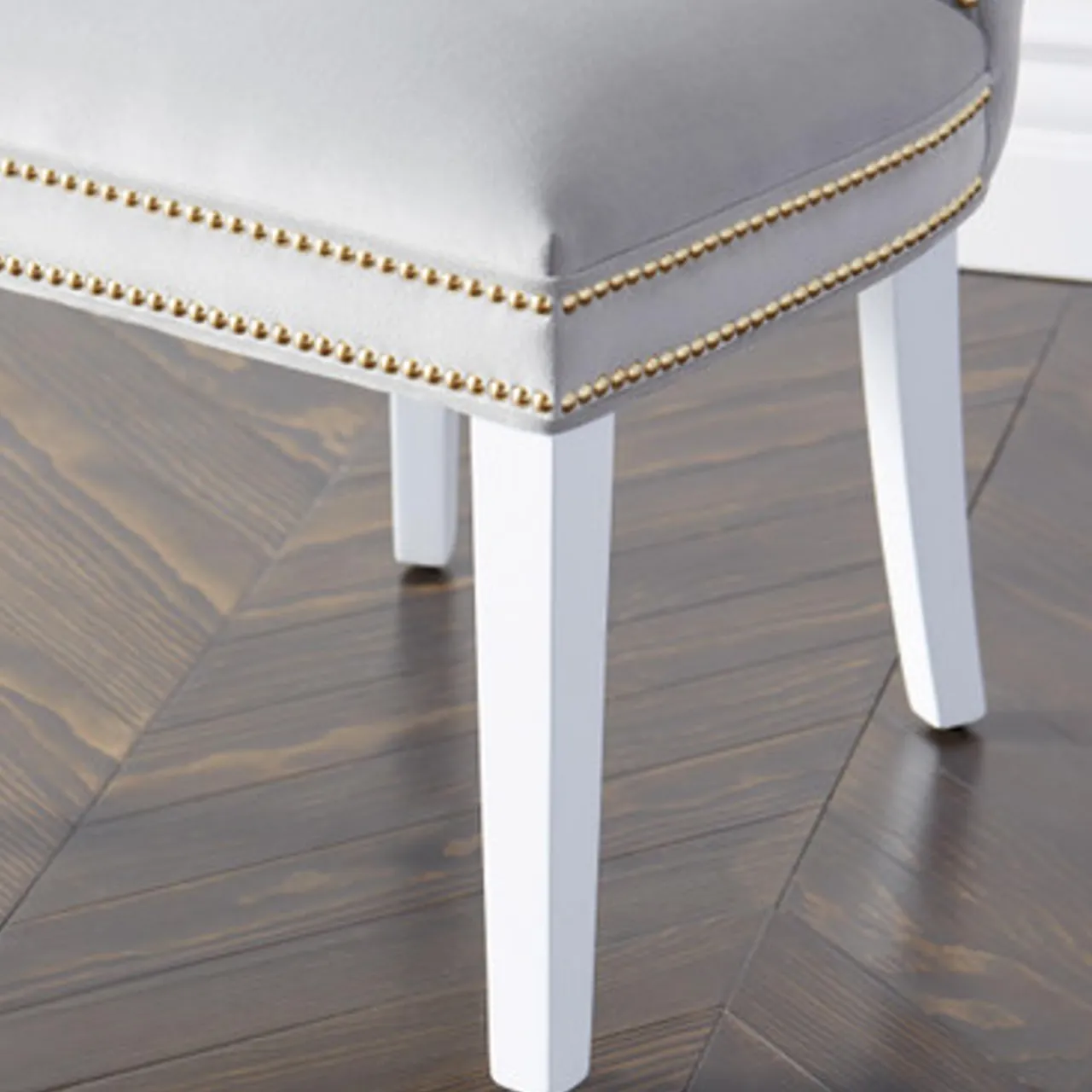 Z Gallerie Charlotte Dining Chair - High Gloss White> Dining Chairs