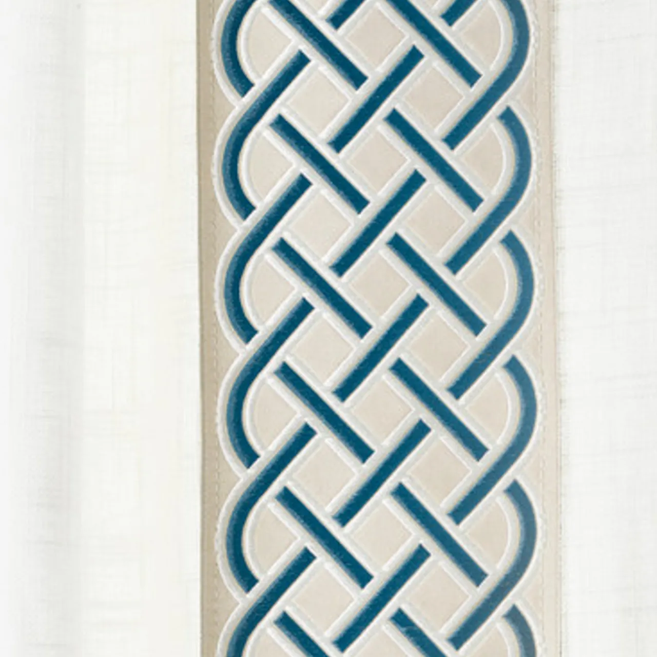 Z Gallerie Chloe Jacquard Braided - Custom> Patterned Window Panels | Custom Window Panels