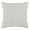 Z Gallerie Colby Pillow 22" - White> Textile Sale | Solid Pillows