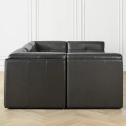 Z Gallerie Convo Leather Sectional - 6 PC><noscript><img width=