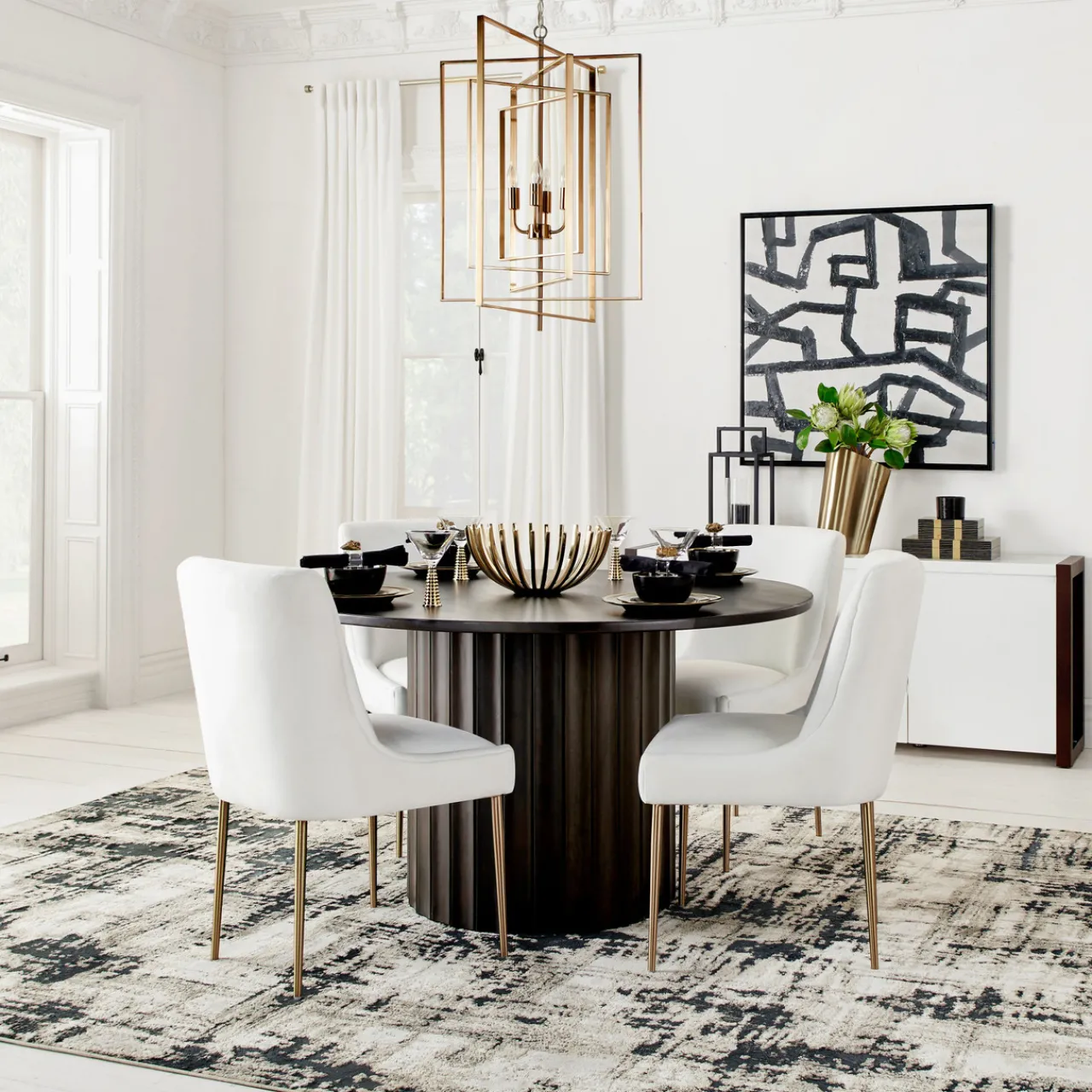 Z Gallerie Dahlia Dining Table> Round & Oval Table