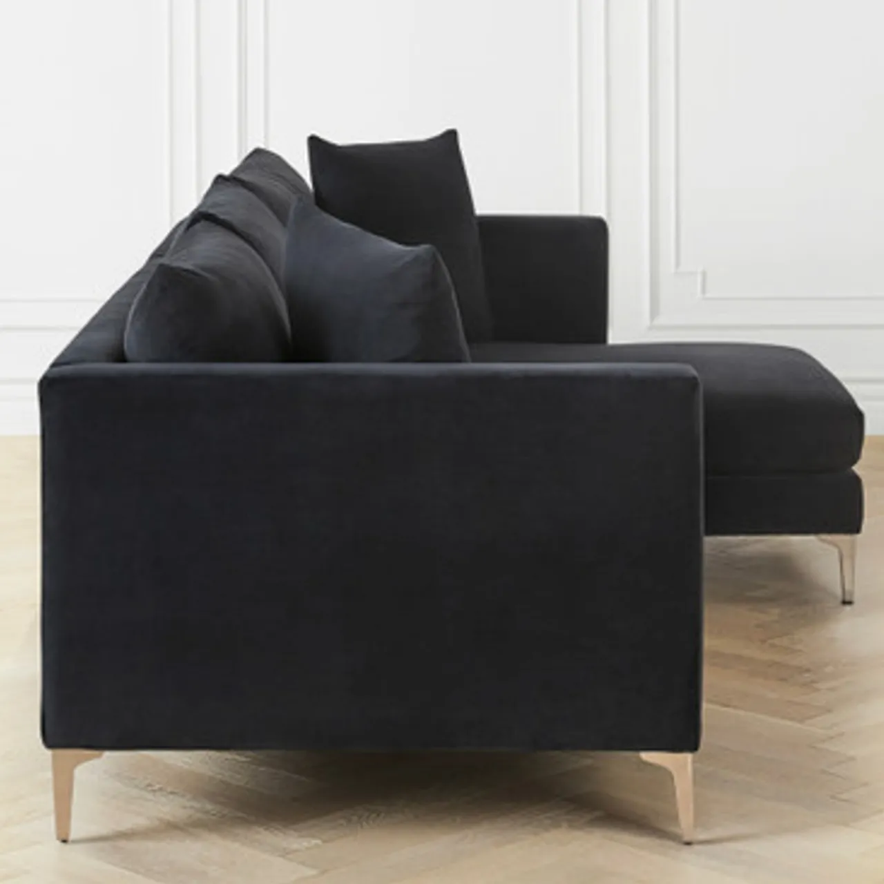 Z Gallerie Details Track Arm Chaise Sectional - 2PC> Sofas | Sectionals