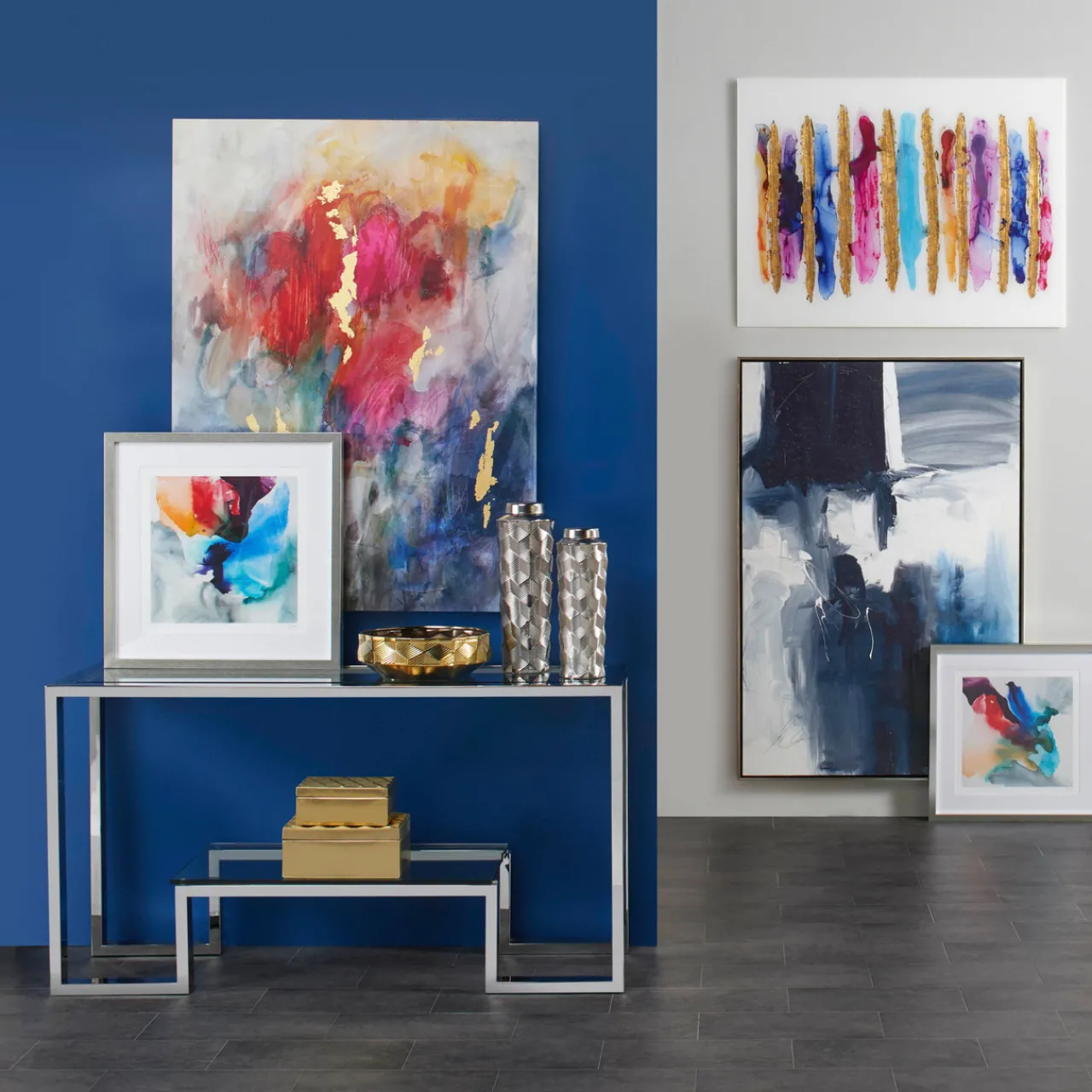 Z Gallerie Duplicity Console Table> Cabinets & Shelving