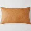 Z Gallerie Dylan Lumbar Pillow - Chestnut> Textile Sale | Leather & Hide Pillows