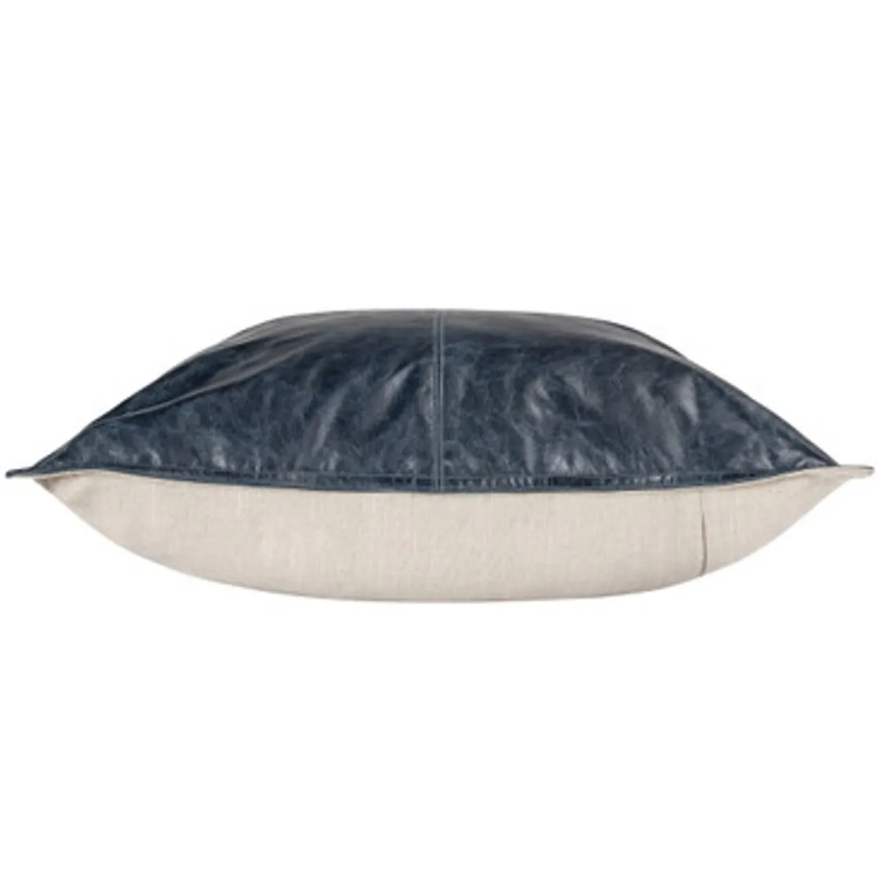 Z Gallerie Dylan Pillow 22" - Navy> Textile Sale | Leather & Hide Pillows