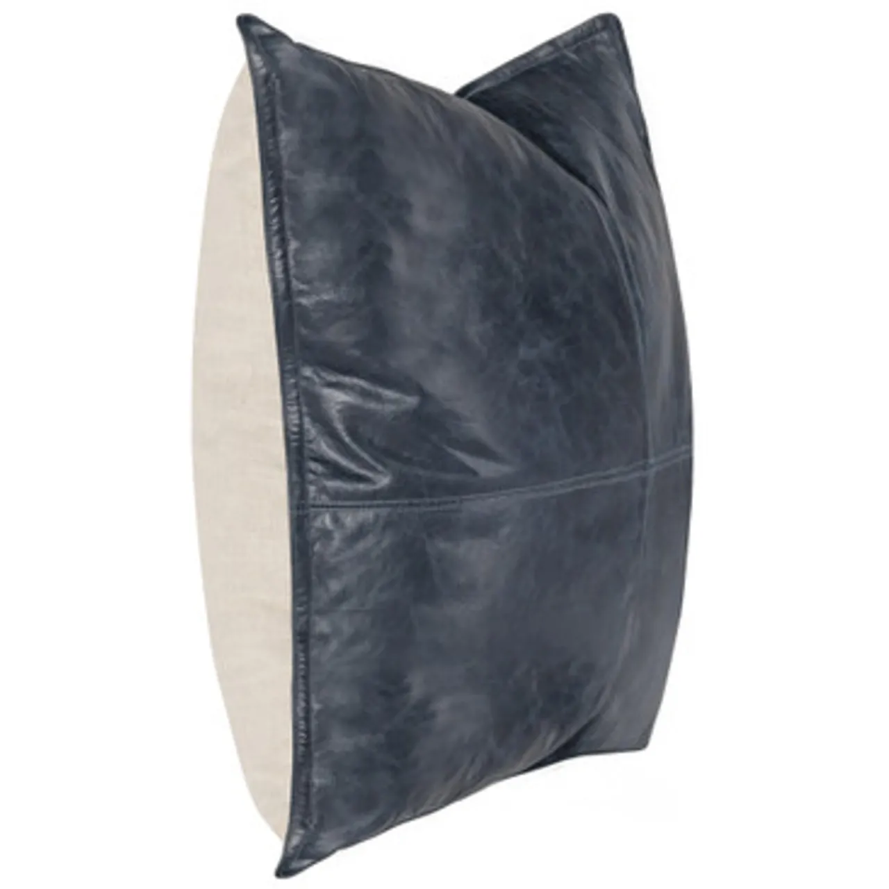 Z Gallerie Dylan Pillow 22" - Navy> Textile Sale | Leather & Hide Pillows