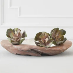 Z Gallerie Faux Echeveria Succulent Pick - Set of 3><noscript><img width=
