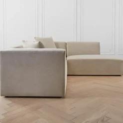 Z Gallerie Fiona Bumper Chaise Sectional - 4 PC><noscript><img width=