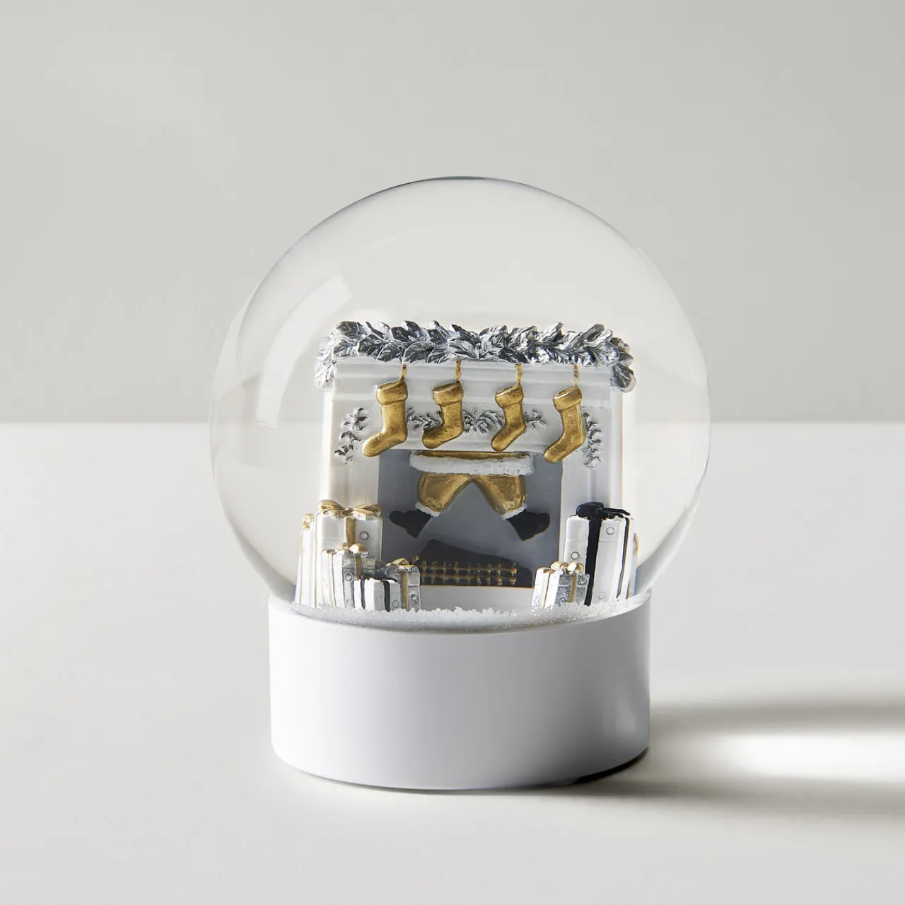 Z Gallerie Fireplace Snow Globe> Décor | Home Decor
