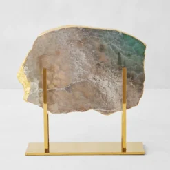 Z Gallerie Fluorite Slab On Stand><noscript><img width=