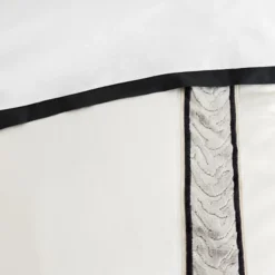 Z Gallerie Gianna Frame Bedding - Grey/Black><noscript><img width=