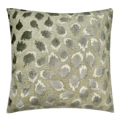Z Gallerie Gianna Pillow 22" - Grey/Ivory> Textile Sale | Patterned Pillows