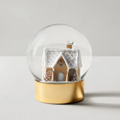 Z Gallerie Gingerbread Snow Globe><noscript><img width=
