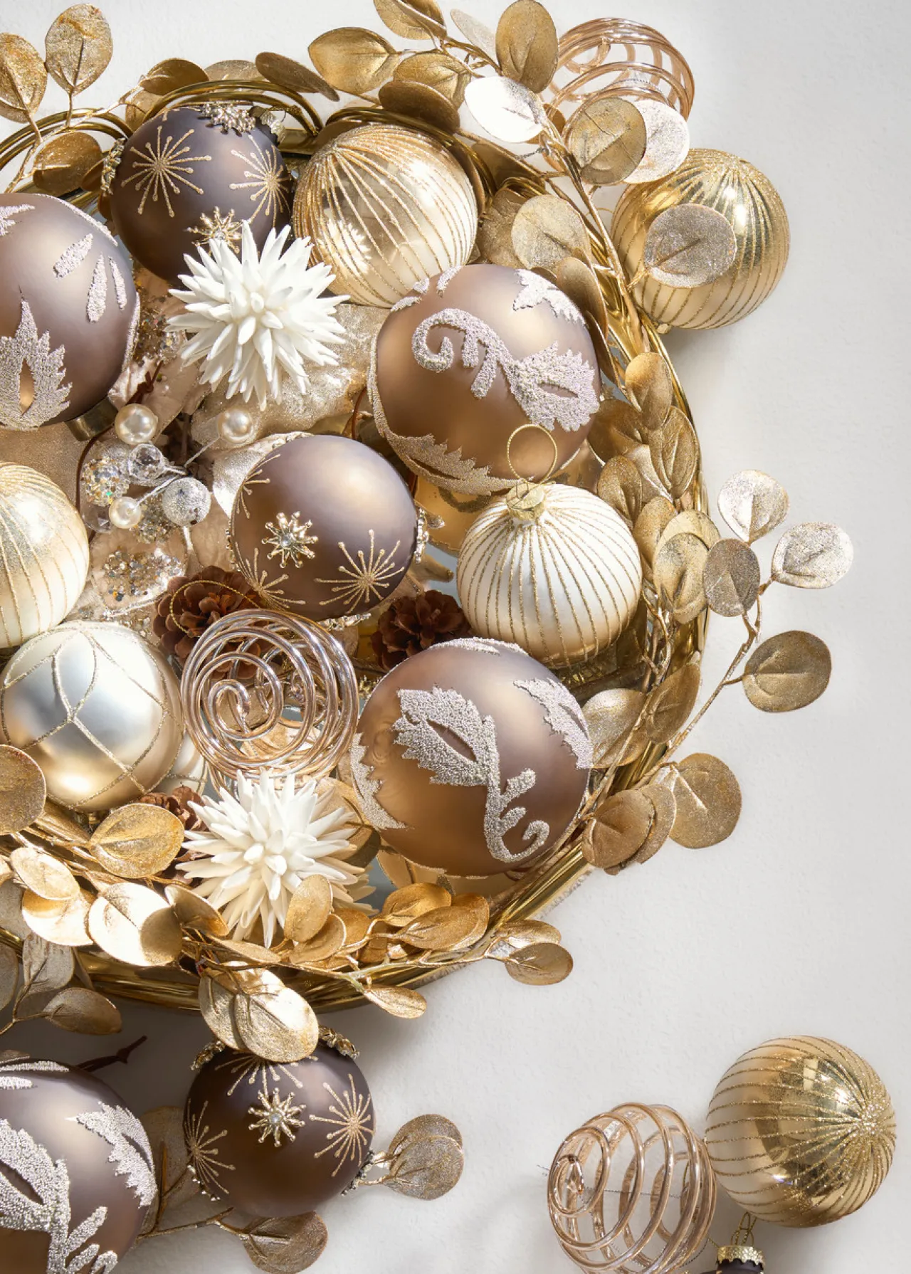 Z Gallerie Glass Spiral Ornament - Set of 4> Ornaments | Décor Sale