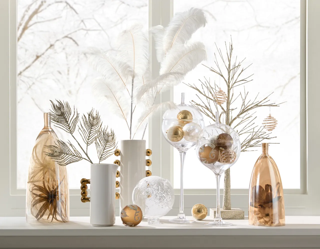 Z Gallerie Glass Spiral Ornament - Set of 4> Ornaments | Décor Sale