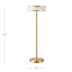 Z Gallerie Gleam Floor Lamp><noscript><img width=