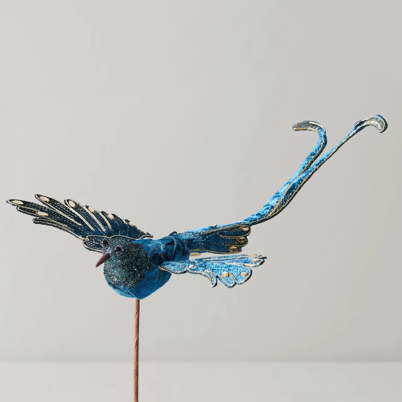 Z Gallerie Glittered Bird Tree Pick - Set of 3> Ornaments | Décor Sale