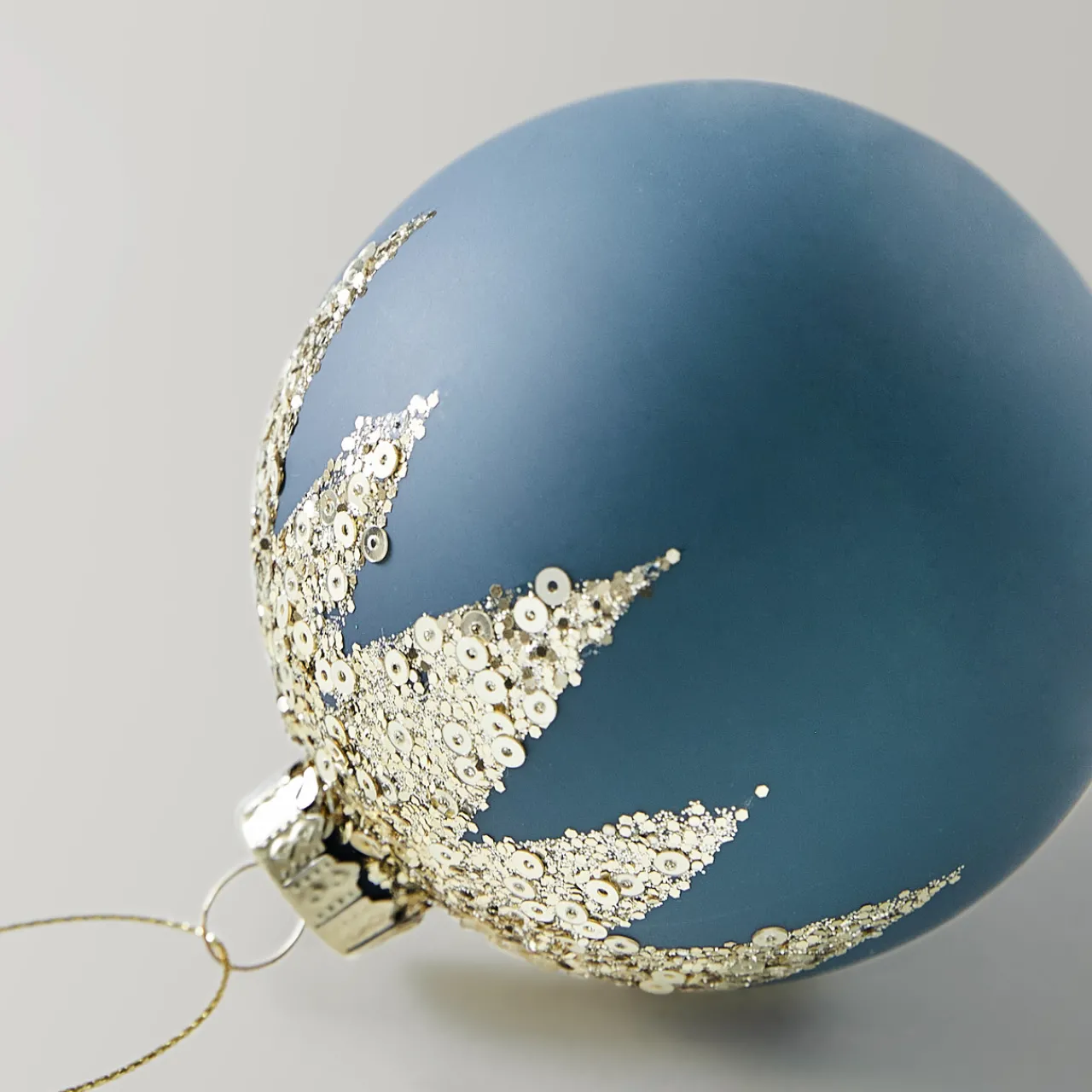 Z Gallerie Glittered Starburst Ornament - Set of 4> Ornaments | Décor Sale