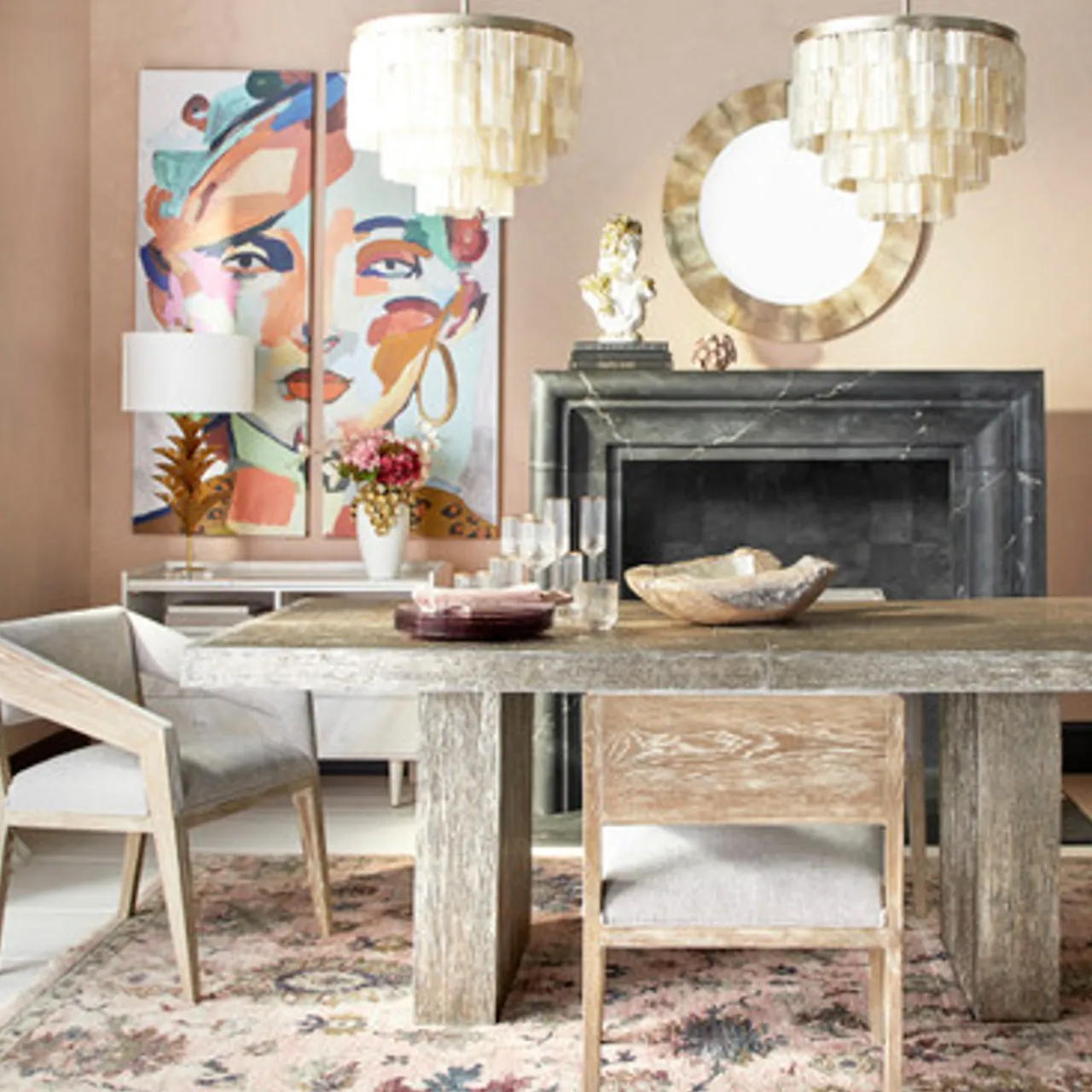 Z Gallerie Gold Floral Bust> Home Decor | Décor Sale