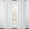 Z Gallerie Kinley Stripe Pearl - Custom> Patterned Window Panels | Custom Window Panels