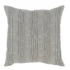 Z Gallerie Kyrie Pillow 22" - Grey> Textile Sale | Solid Pillows