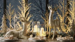 Z Gallerie LED Glitter Tree 3' - Silver><noscript><img width=