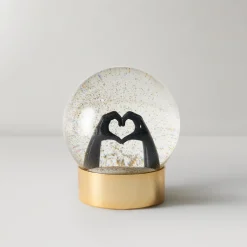 Z Gallerie Love Hands Gitter Globe> Décor | Ornaments