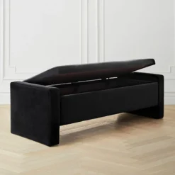 Z Gallerie Maeve Storage Bench><noscript><img width=