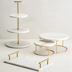Z Gallerie Marble Nesting Trays - Set of 2><noscript><img width=