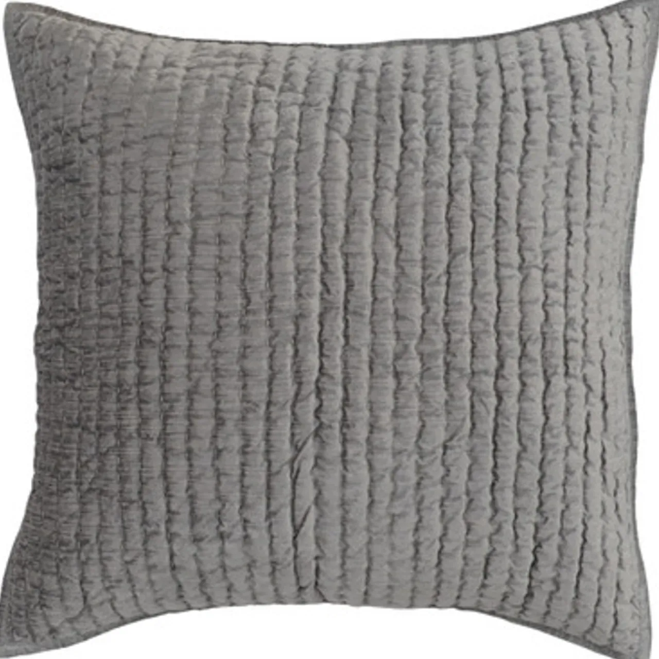 Z Gallerie Mardon Velvet Bedding - Silver> Textured Bedding | Velvet Bedding