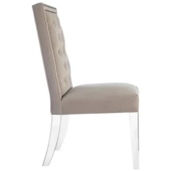 Z Gallerie Maxwell Dining Chair With Nailheads - Acrylic><noscript><img width=