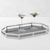 Z Gallerie Metropolitan Tray - Hexagon> Barware & Entertaining | Tabletop Sale