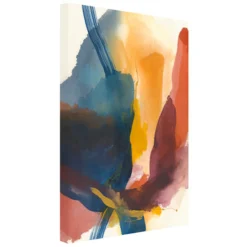 Z Gallerie Moon Shower 1> Canvas | Multi Colored