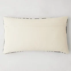 Z Gallerie Nemy Lumbar Pillow - Black/White> Textile Sale | New Pillows