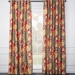 Z Gallerie Nimer Grey/Multi - Custom> Patterned Window Panels | Custom Window Panels