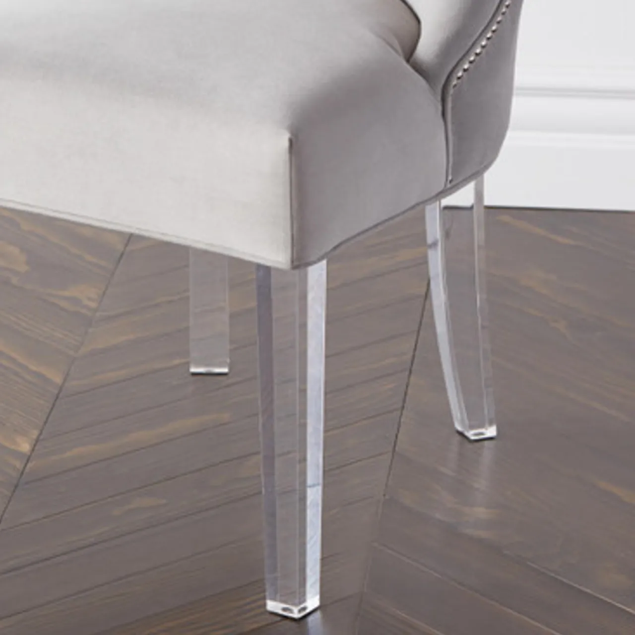 Z Gallerie Nottingham Dining Chair - Acrylic> Dining Chairs